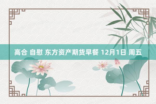 高合 自慰 东方资产期货早餐 12月1日 周五